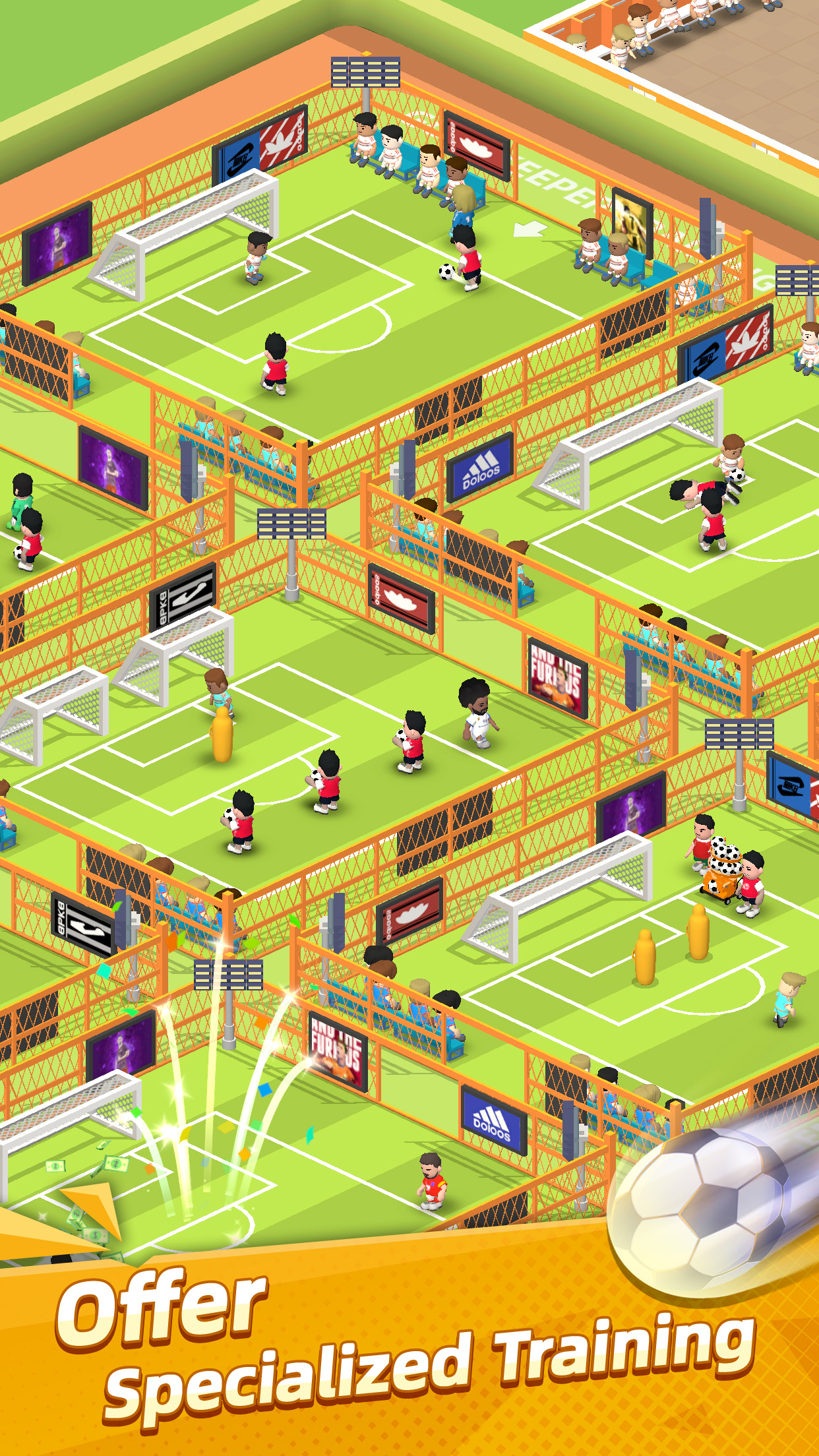 اسکرین شات 2 بازی Soccer Empire-The Dream Begins