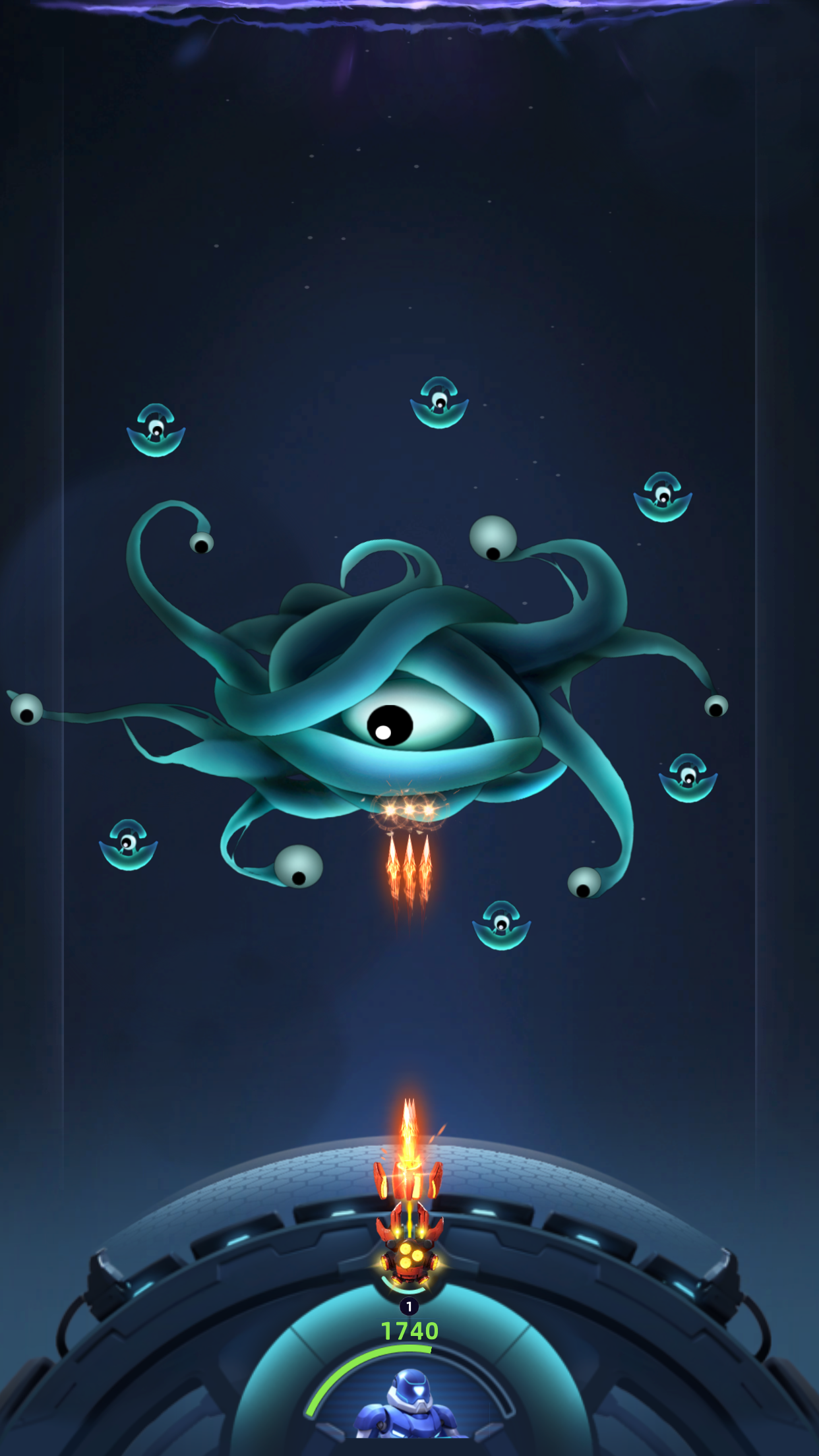 اسکرین شات 1 بازی Space Outpost: Drone War