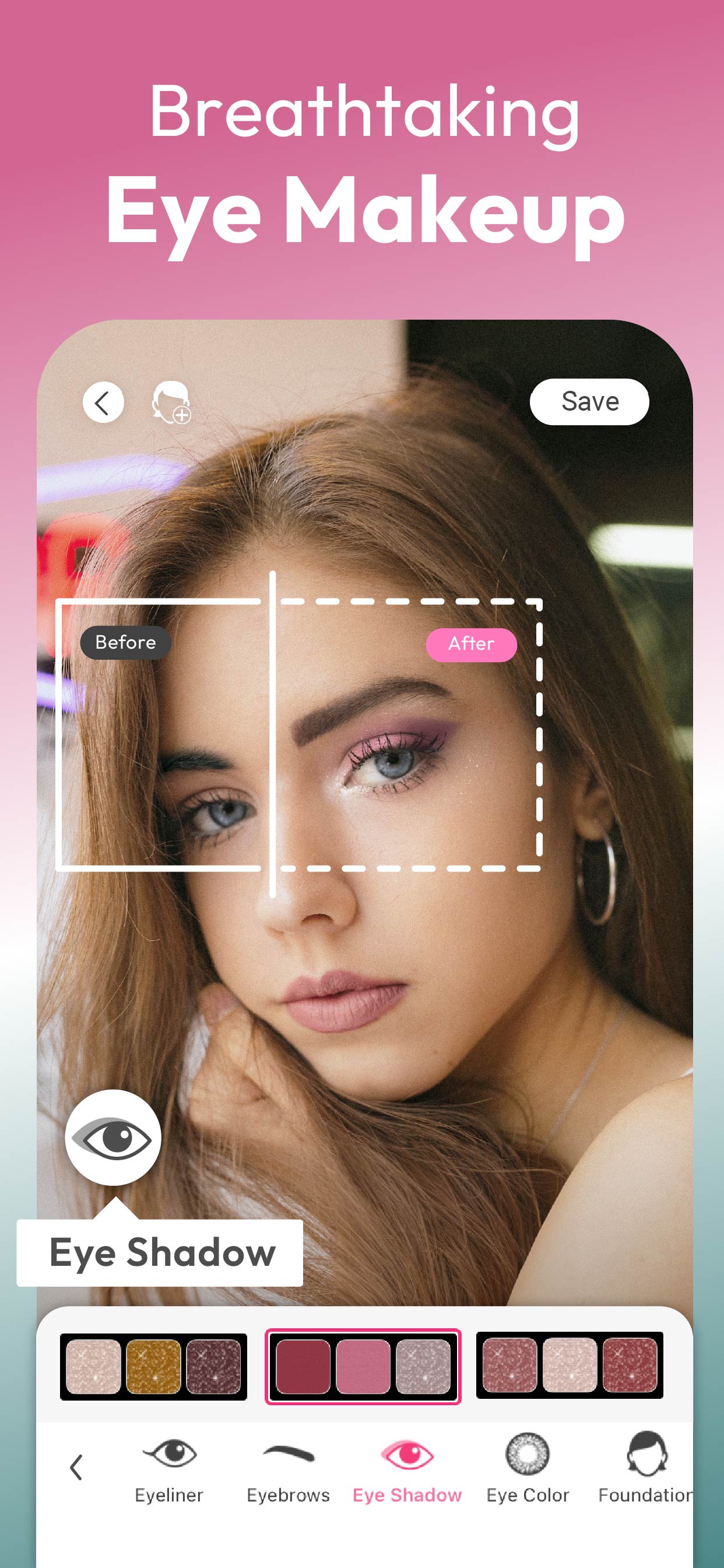 اسکرین شات 5 برنامه یوکم میکاپ (YouCam Makeup - Selfie Editor & Magic Makeover Cam)