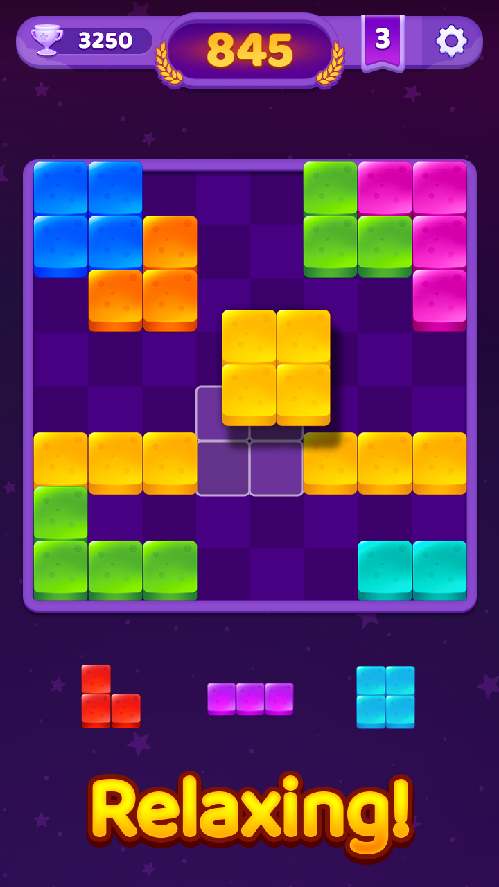 اسکرین شات 1 بازی Block Puzzle: Sweet Magic
