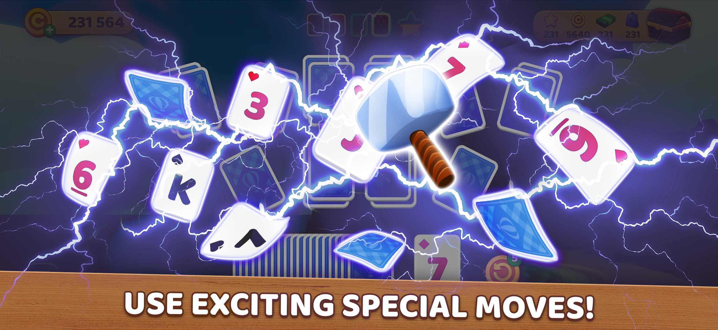 اسکرین شات 6 بازی Solitaire Tripeaks: Cloud City