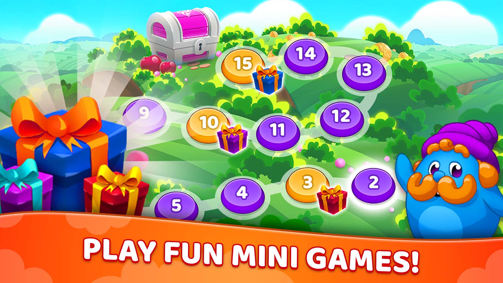 اسکرین شات 5 بازی Solitaire Tripeaks: Cloud City