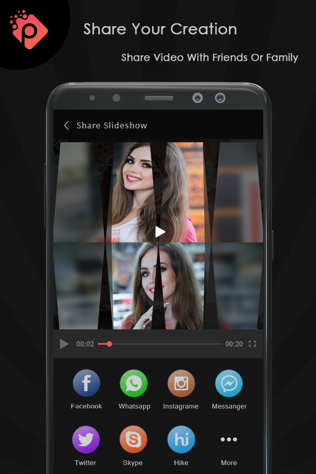 اسکرین شات 7 برنامه Photo Slideshow With Music