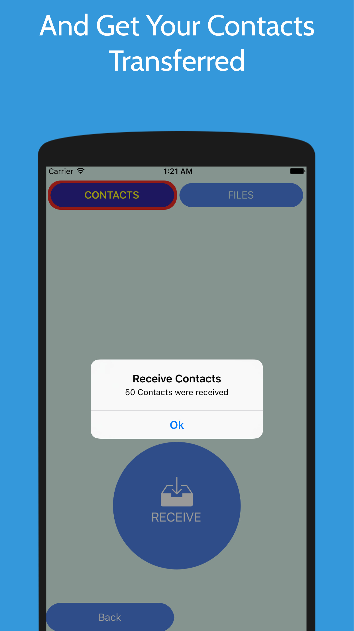 اسکرین شات 6 برنامه Direct Transfer Contacts/Files