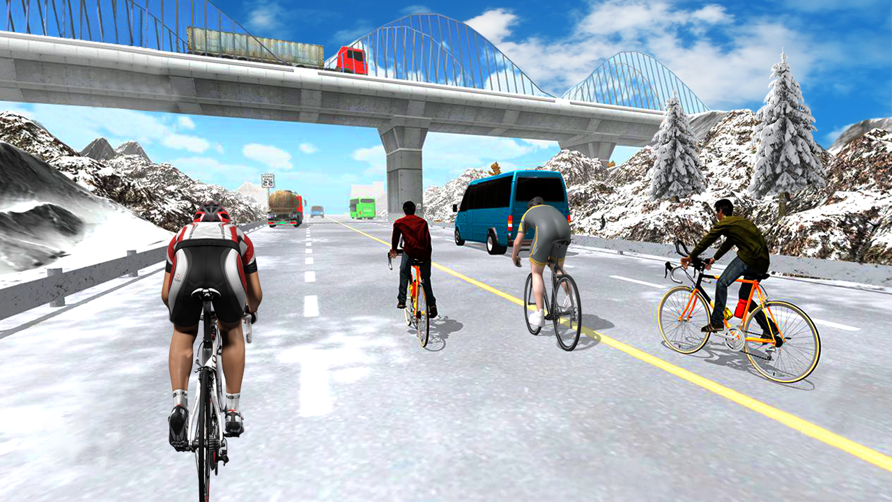 اسکرین شات 5 بازی Cycle Racing: Cycle Race Game