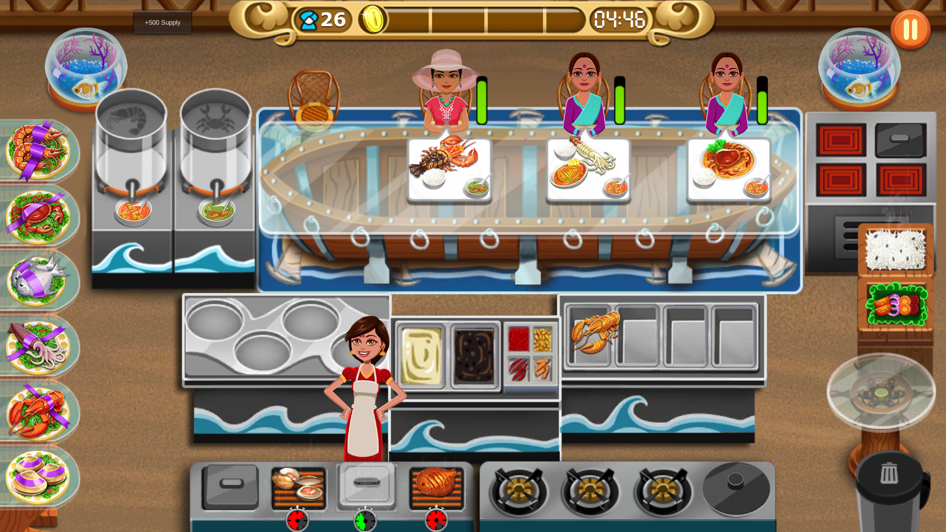 اسکرین شات 8 بازی Masala Express: Cooking Games