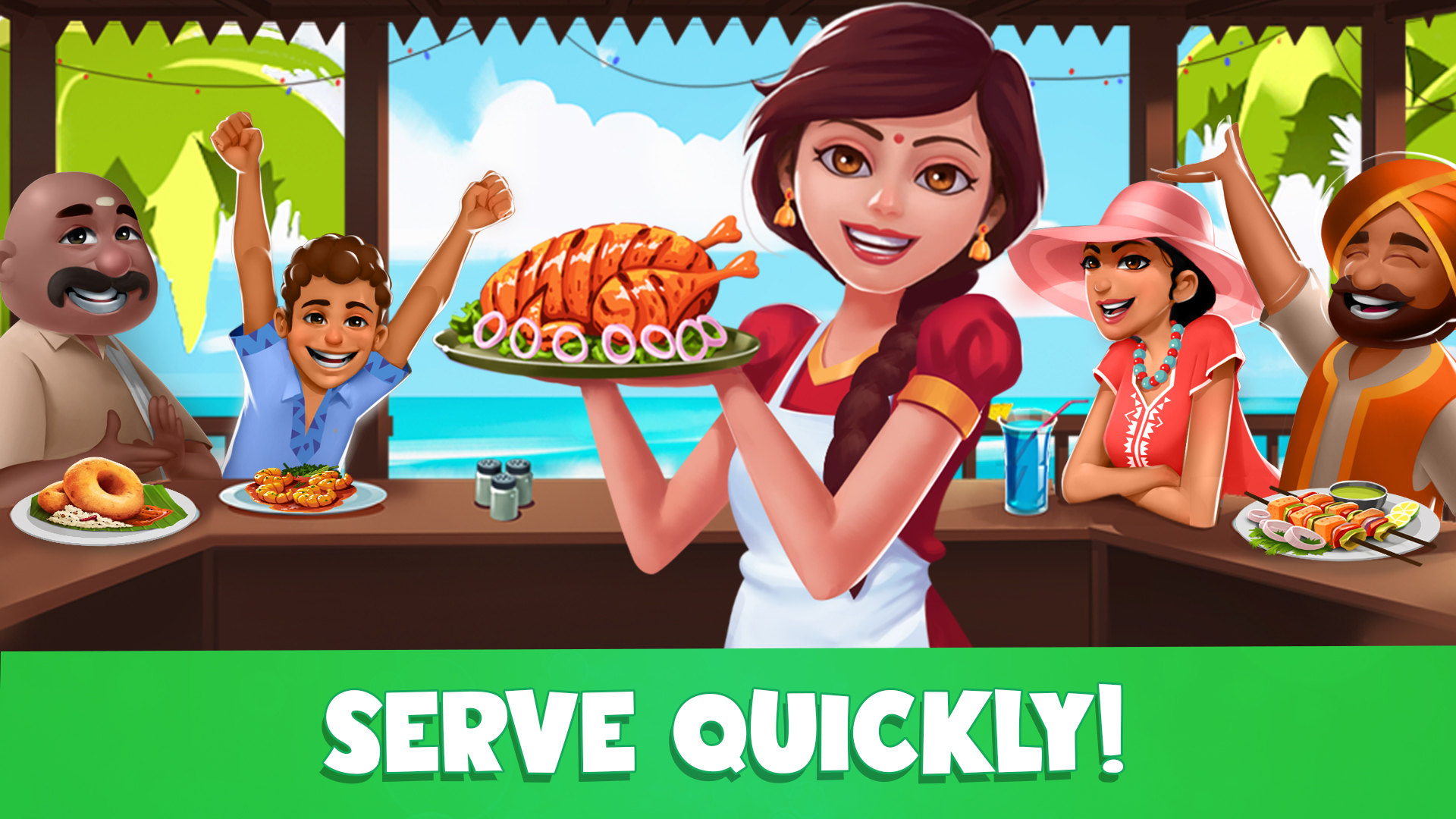 اسکرین شات 3 بازی Masala Express: Cooking Game