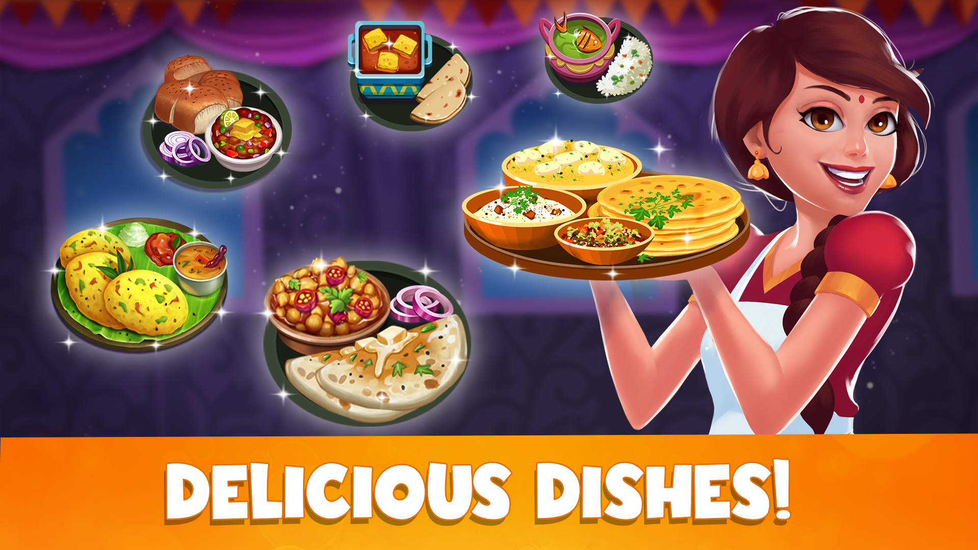 اسکرین شات 1 بازی Masala Express: Cooking Games