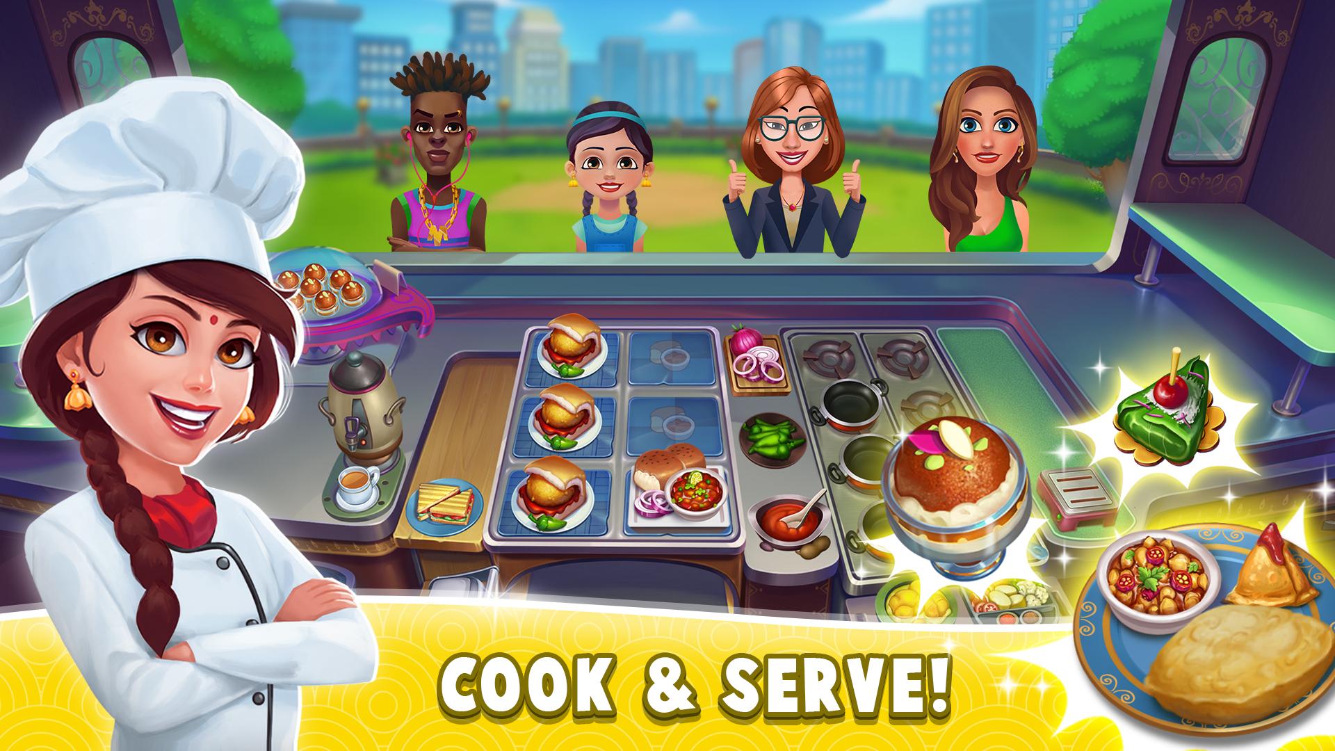 اسکرین شات 1 بازی Masala Madness: Cooking Games