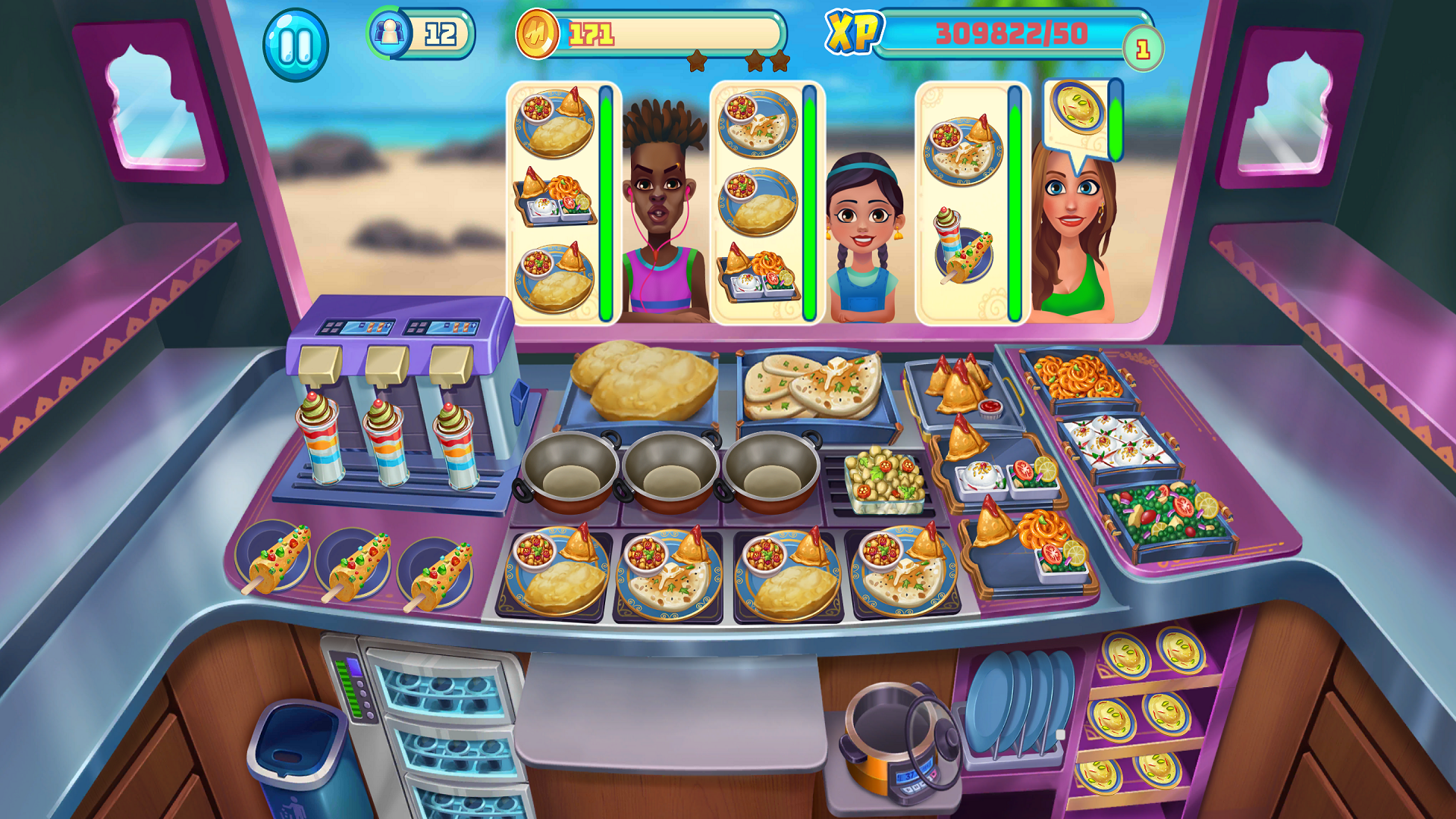 اسکرین شات 8 بازی Masala Madness: Cooking Games