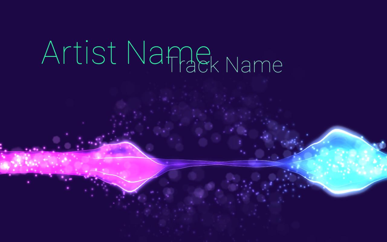 اسکرین شات 8 برنامه Audio Glow Music Visualizer
