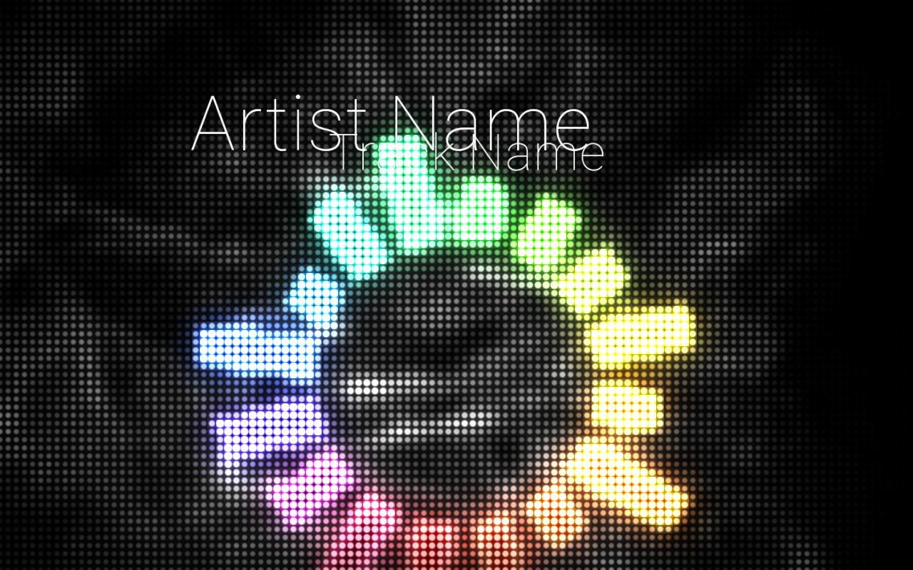 اسکرین شات 6 برنامه Audio Glow Music Visualizer