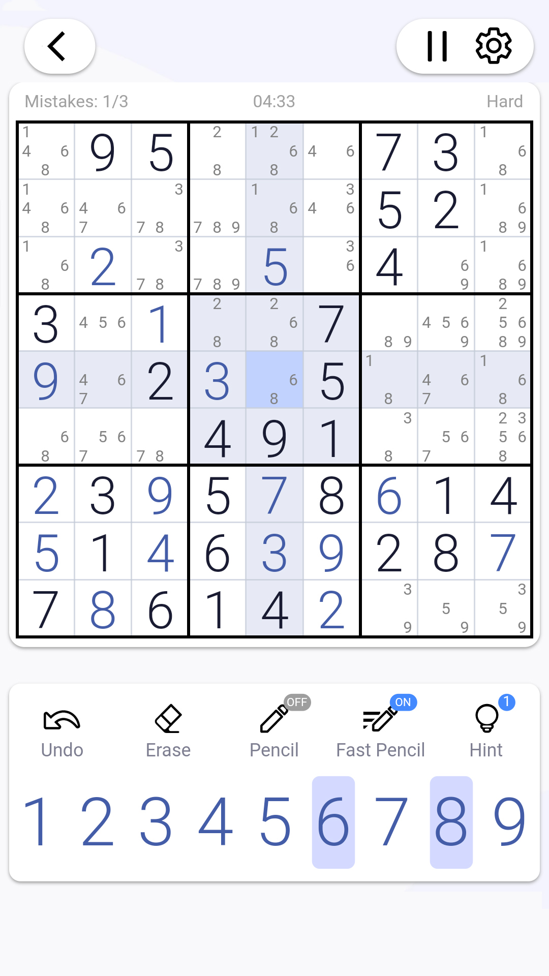 اسکرین شات 4 بازی Sudoku - Classic Sudoku Puzzle