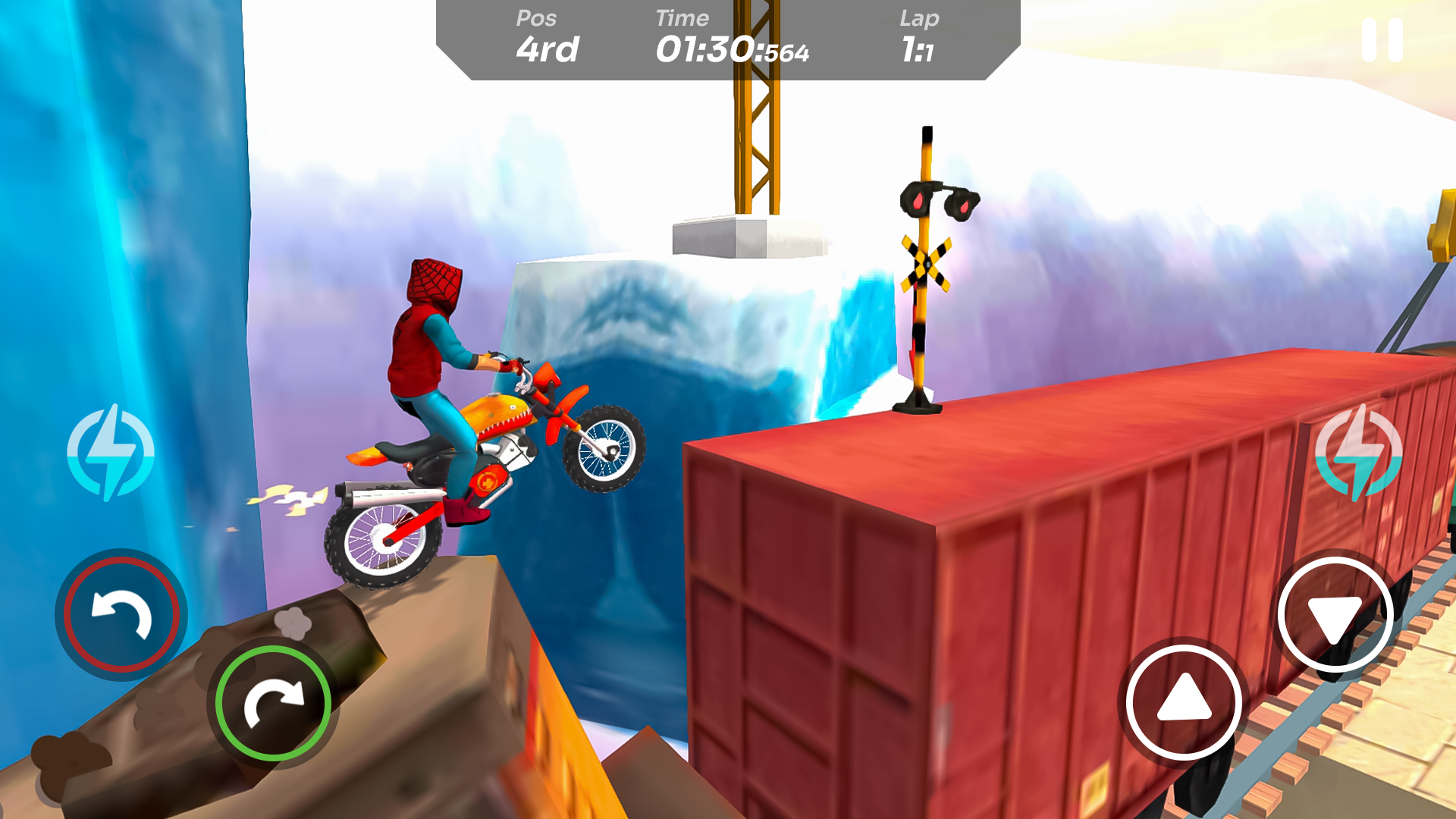اسکرین شات 5 بازی Bike Stunt Xtreme - Mega Ramp