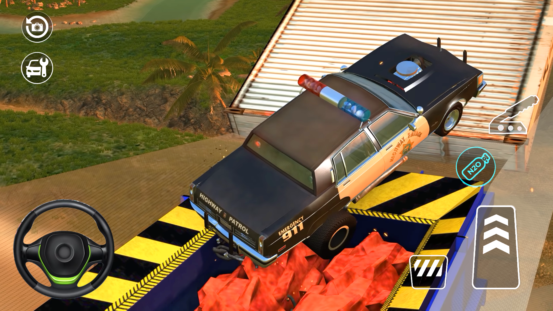 اسکرین شات 2 بازی Mega Car Crash Simulator 3D