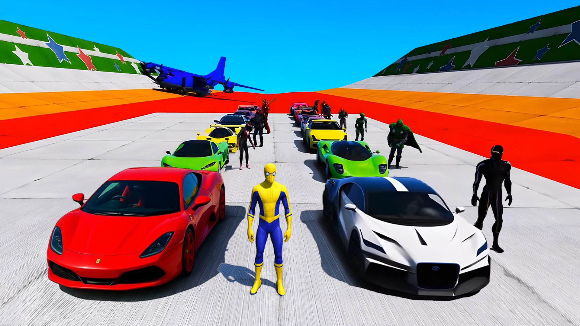اسکرین شات 1 بازی Ultimate Ramp Car Stunt 3D