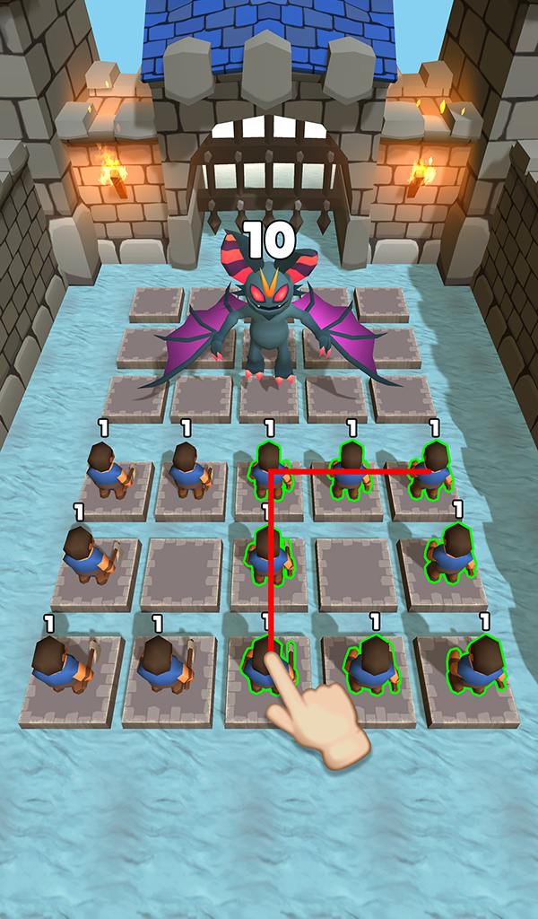 اسکرین شات 4 بازی Merge Master - Clash of Dragon