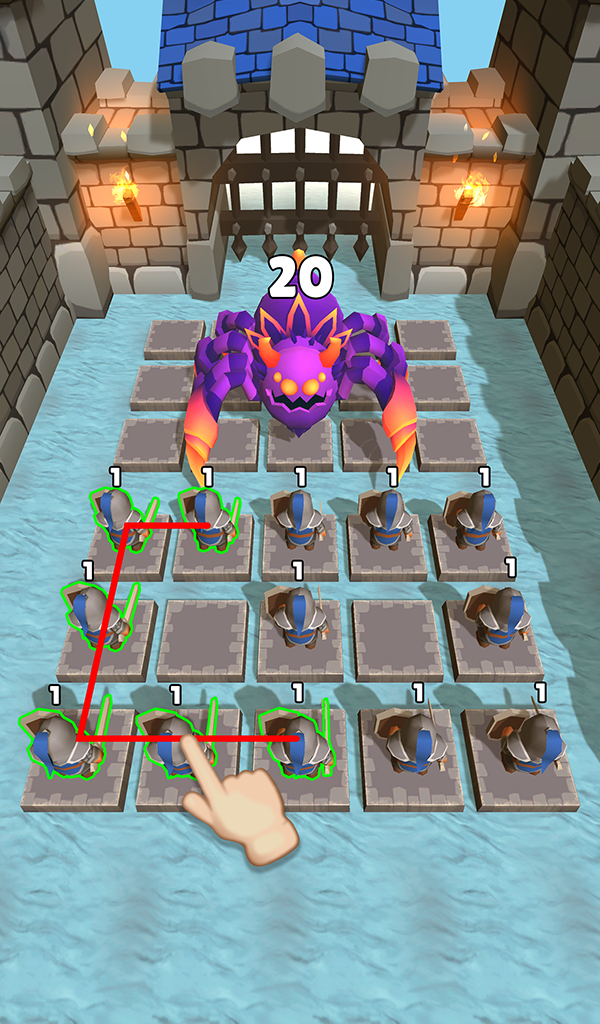 اسکرین شات 1 بازی Merge Master - Clash of Dragon