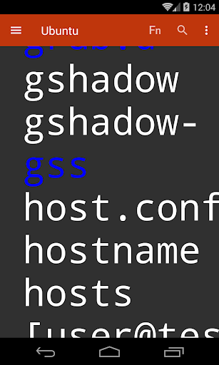 اسکرین شات 5 برنامه Term> SSH/SFTP, ssl, tcp client