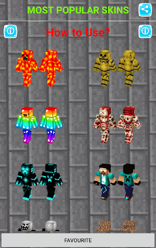 اسکرین شات 7 بازی Boys and Girl skins - for Minecraft skins
