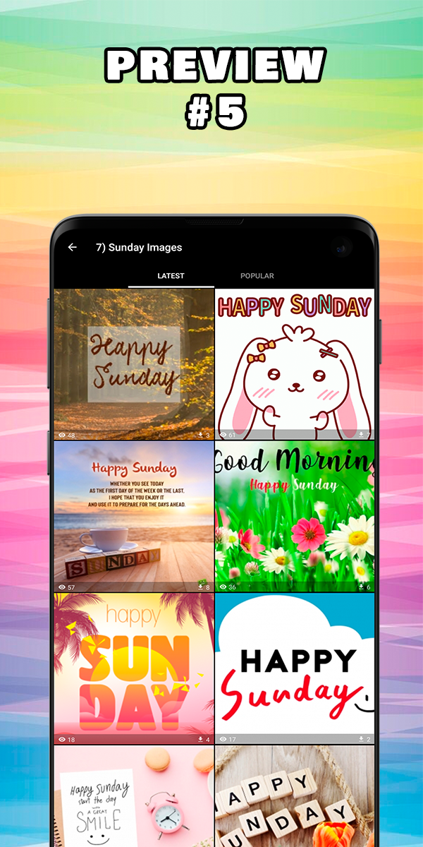 اسکرین شات 6 برنامه Days of the Week Images