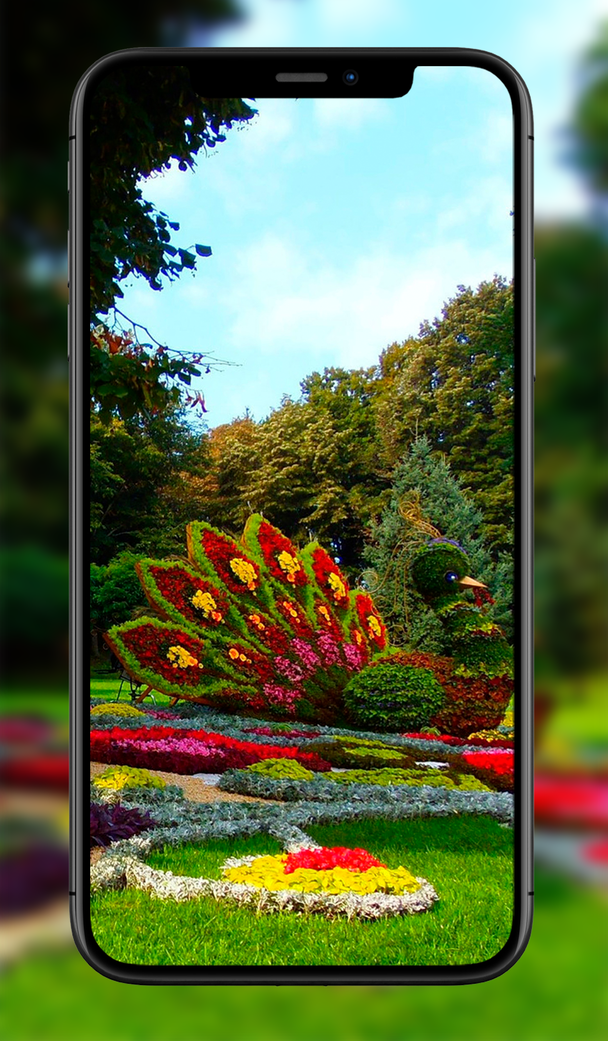 اسکرین شات 4 برنامه Garden Wallpapers