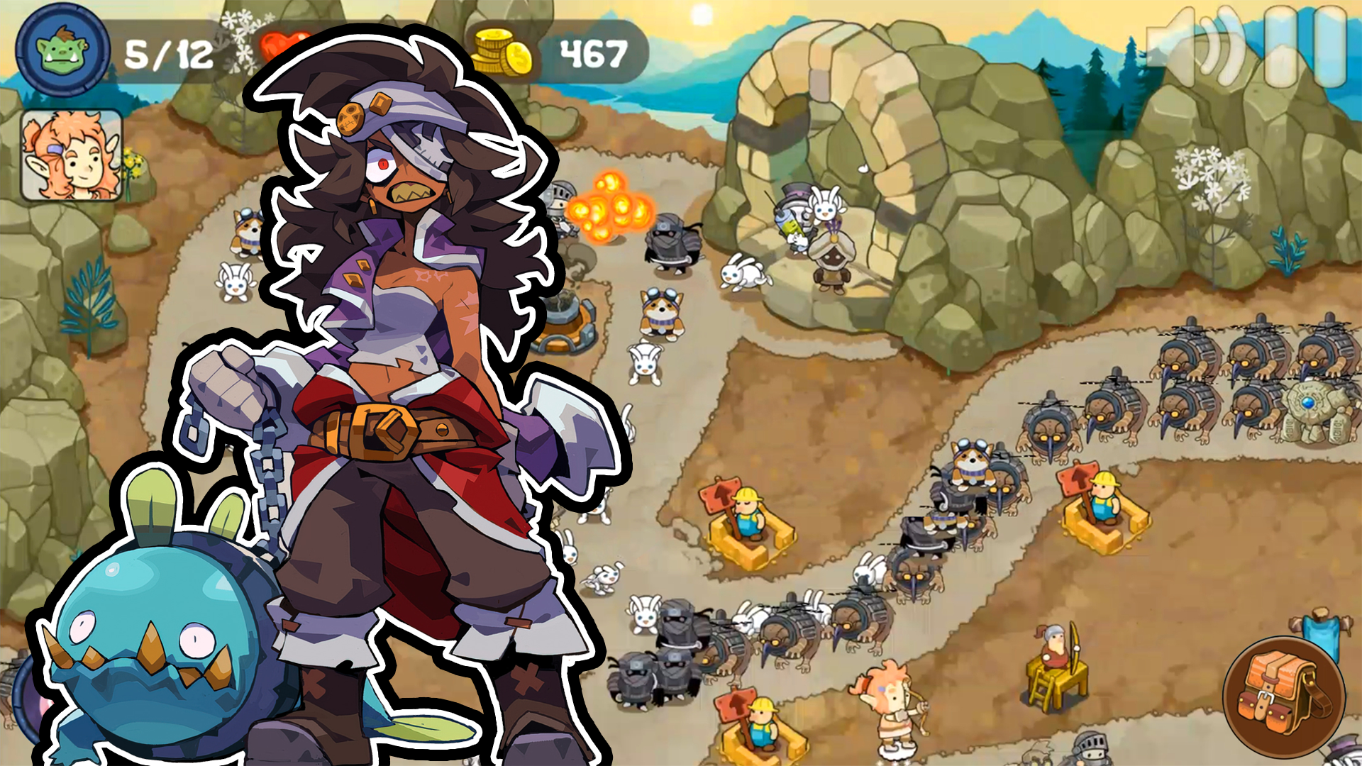 اسکرین شات 5 بازی Tower Defense Realm King Hero