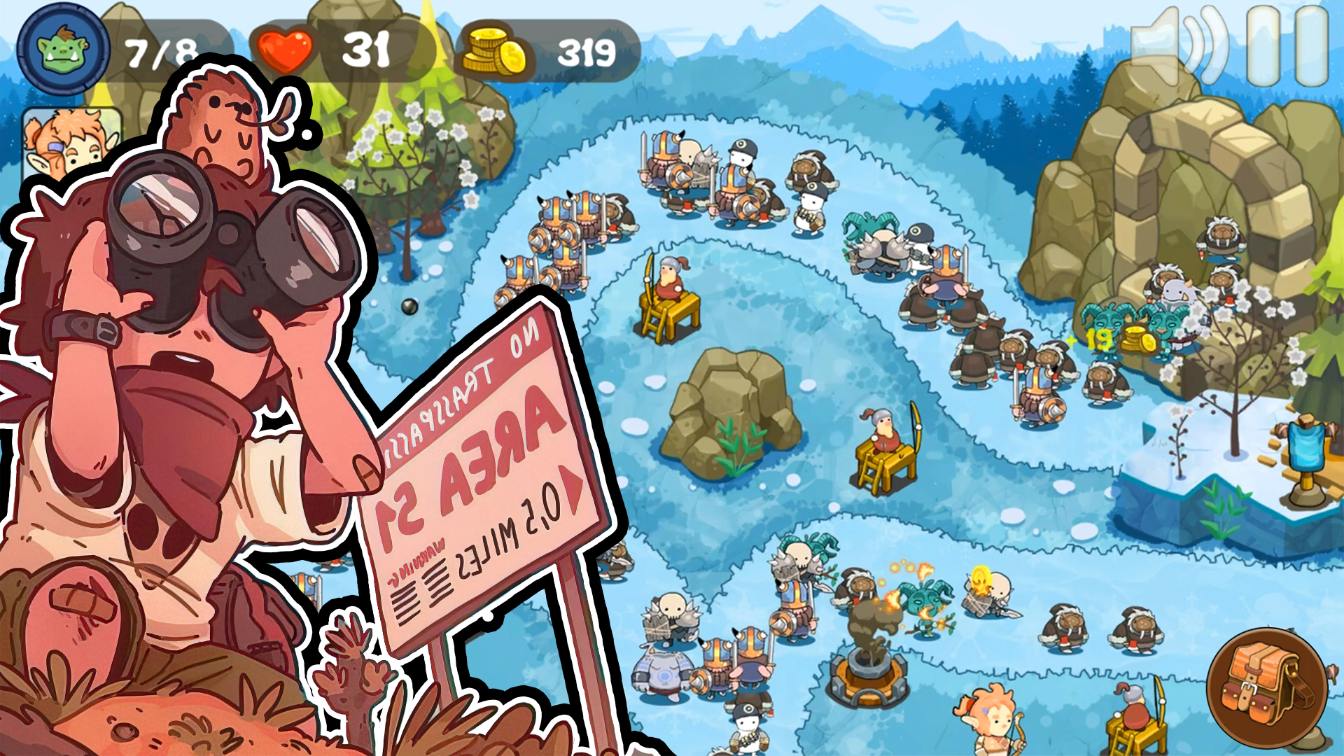 اسکرین شات 6 بازی Tower Defense Realm King Hero