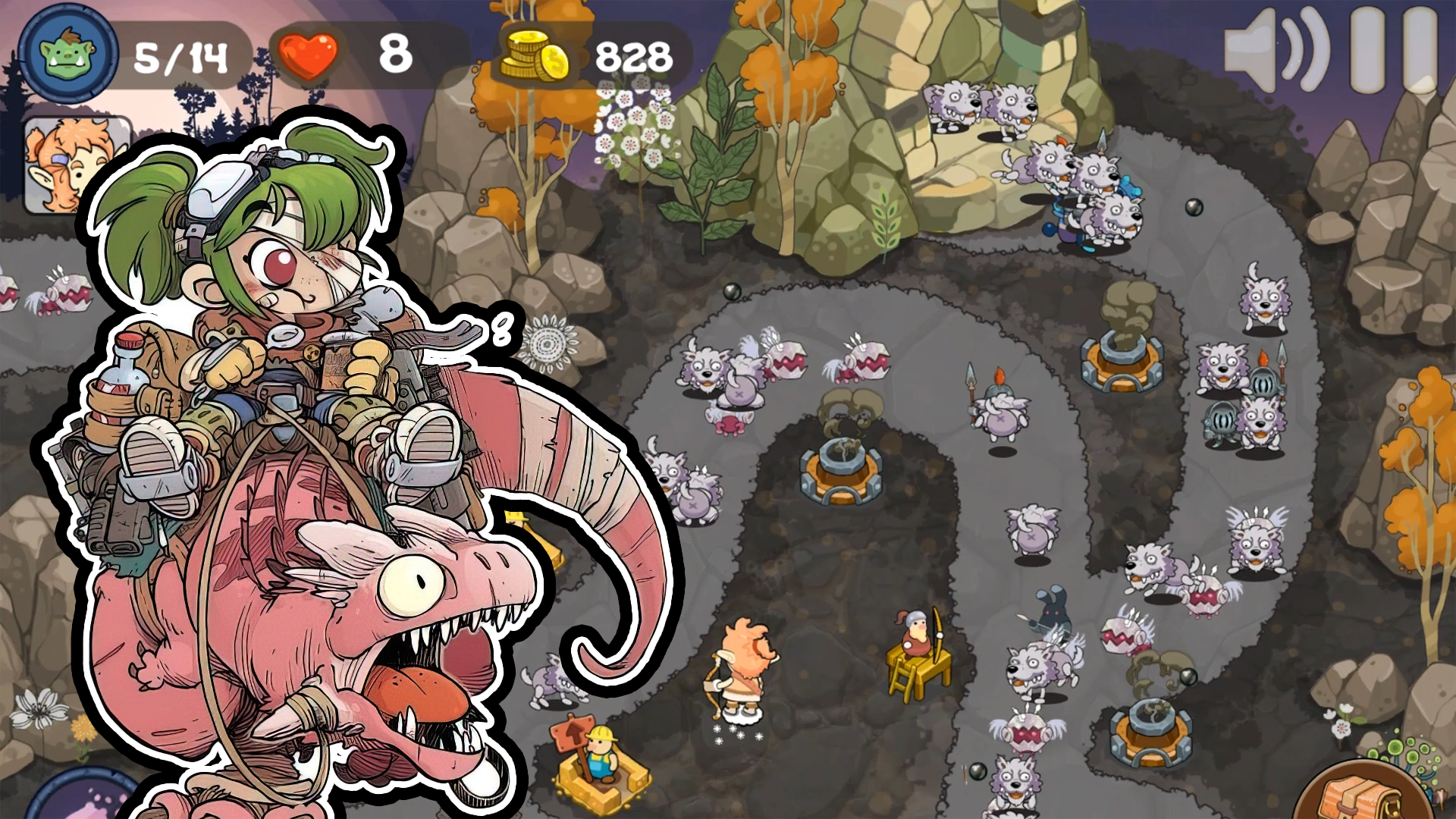 اسکرین شات 4 بازی Tower Defense Realm King Hero