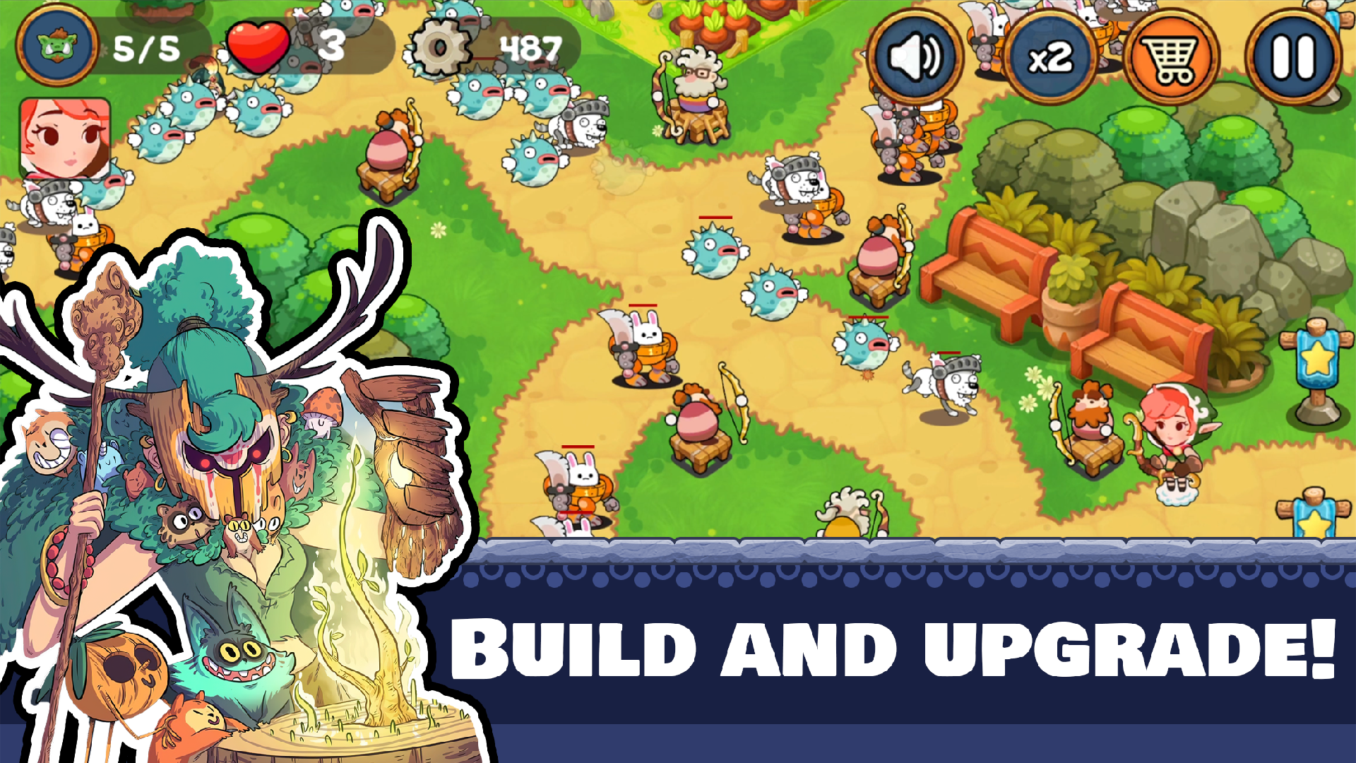 اسکرین شات 1 بازی Tower Defense: Kingdom Reborn