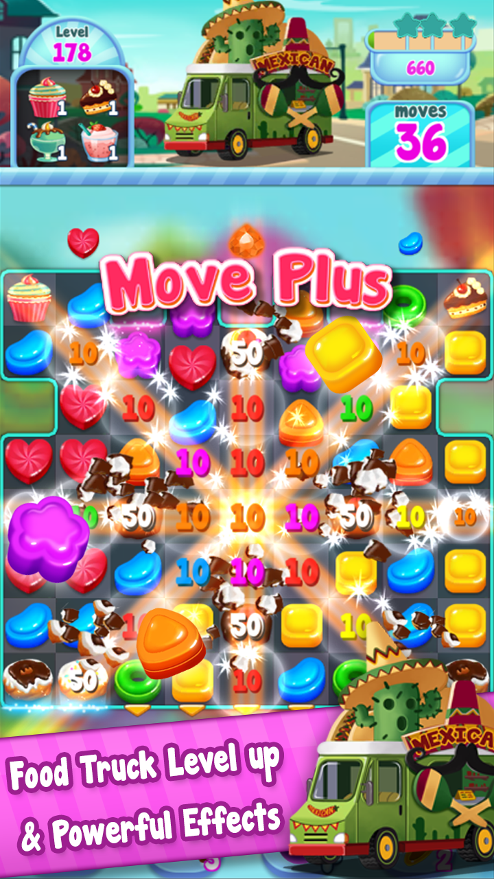 اسکرین شات 1 بازی Food Crush