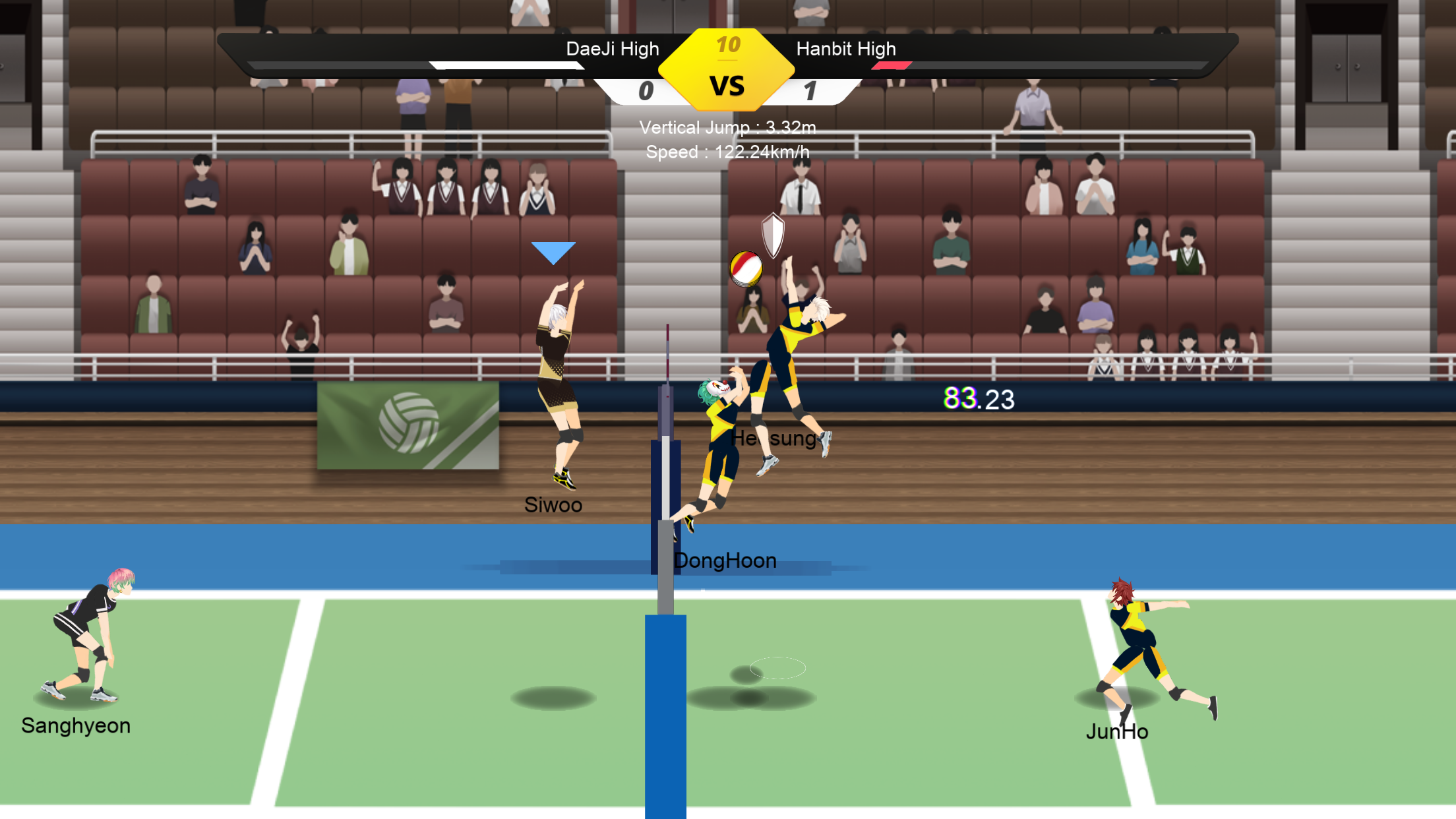 اسکرین شات 8 بازی The Spike Cross - Volleyball