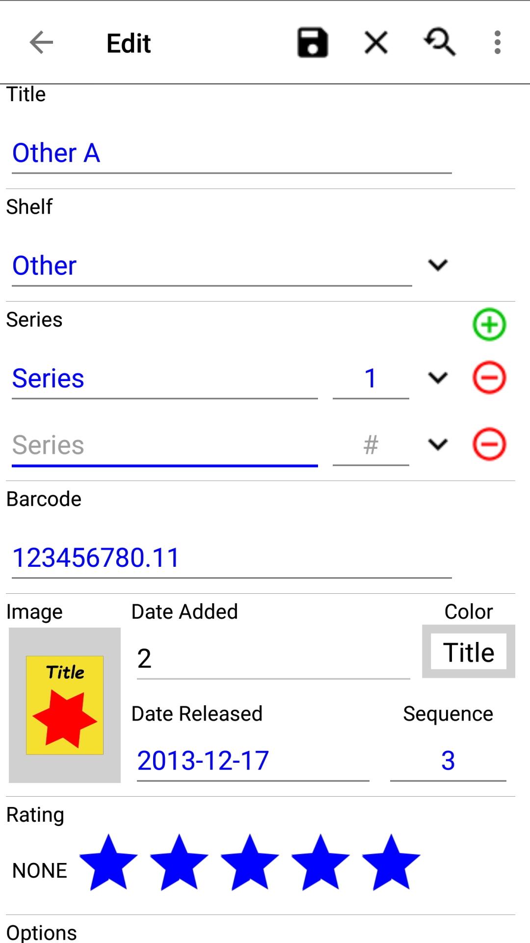اسکرین شات 4 برنامه CD Library