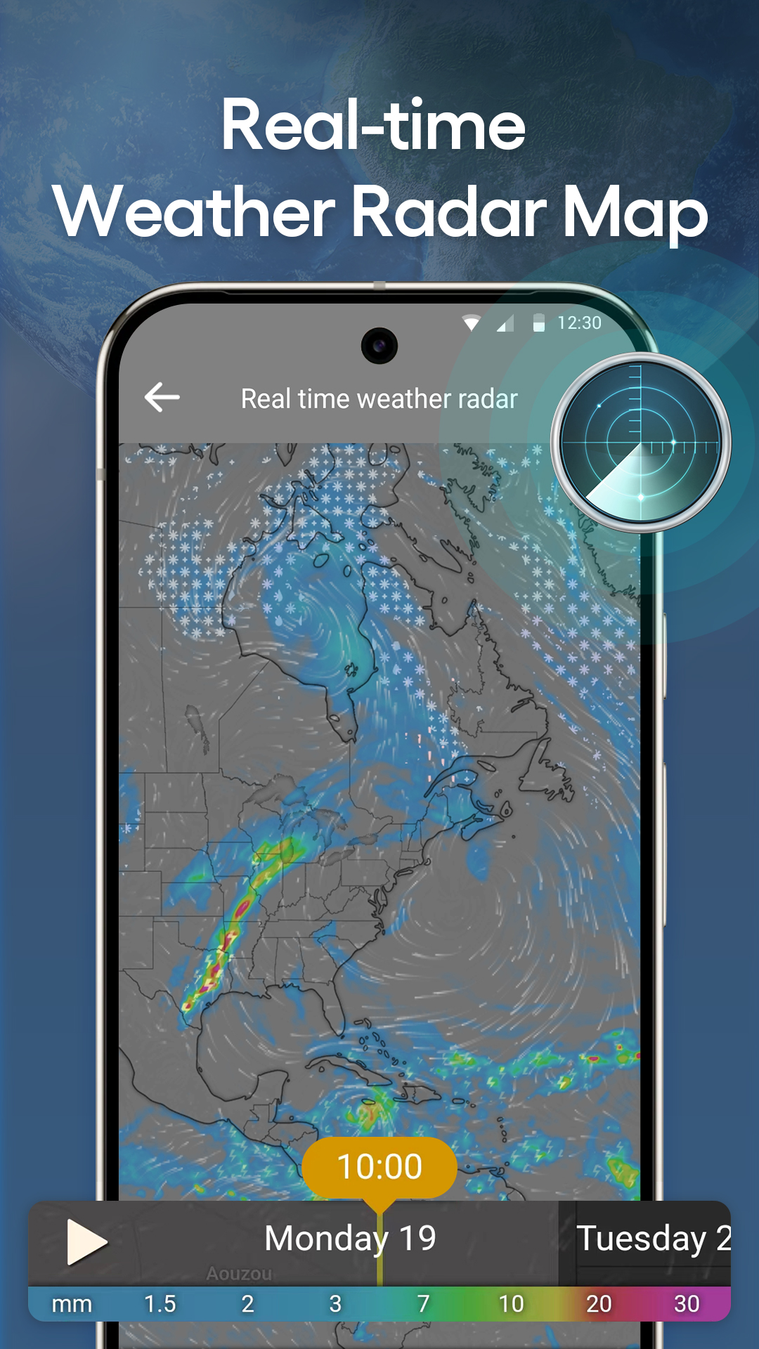 اسکرین شات 5 برنامه DailyWeather: Weather Forecast