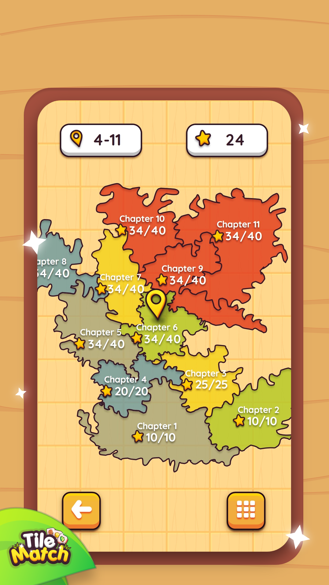 اسکرین شات 7 بازی Tile Match: پازل سه تایی