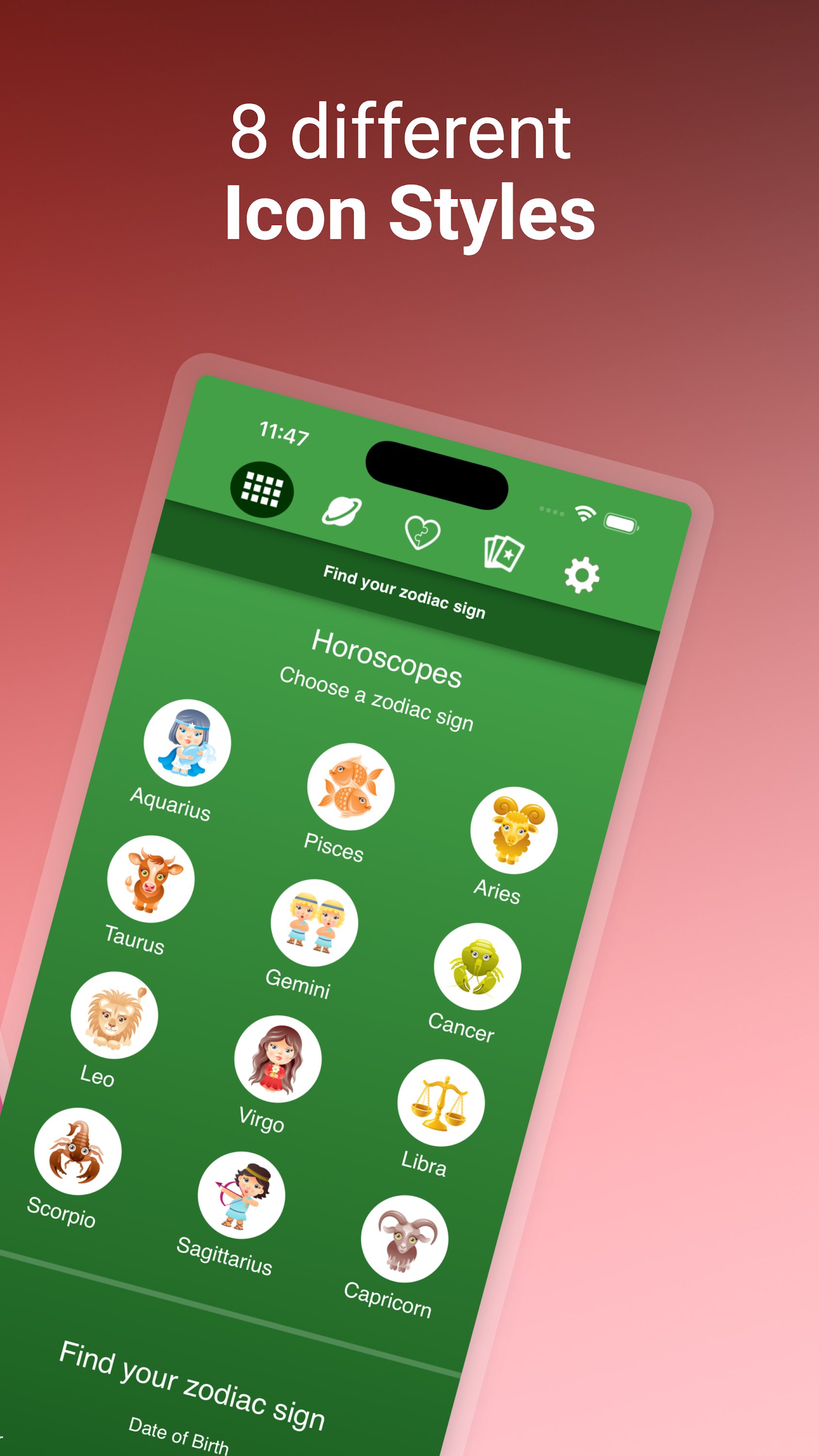 اسکرین شات 8 برنامه Love Horoscopes & Astrology