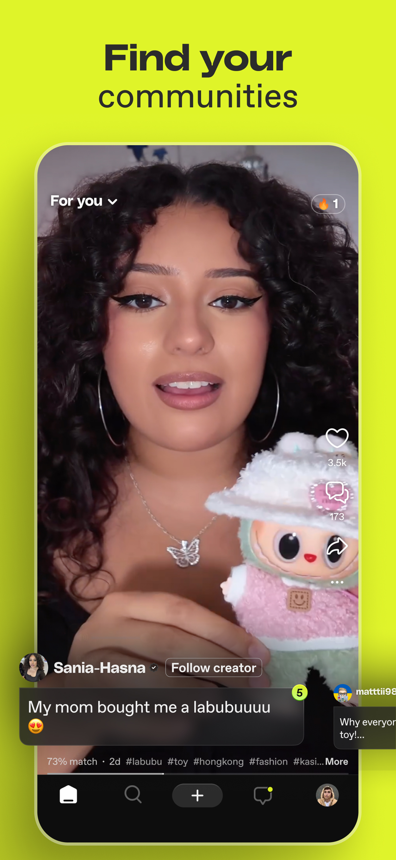 اسکرین شات 4 برنامه Dailymotion Social Video App