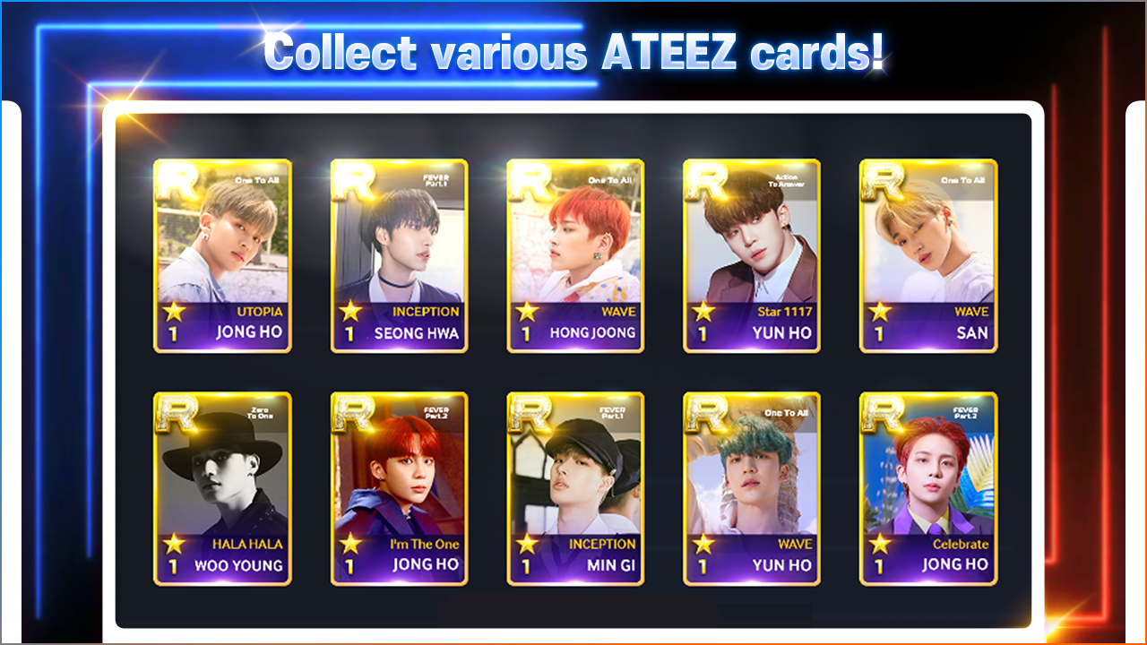 اسکرین شات 5 بازی SUPERSTAR ATEEZ