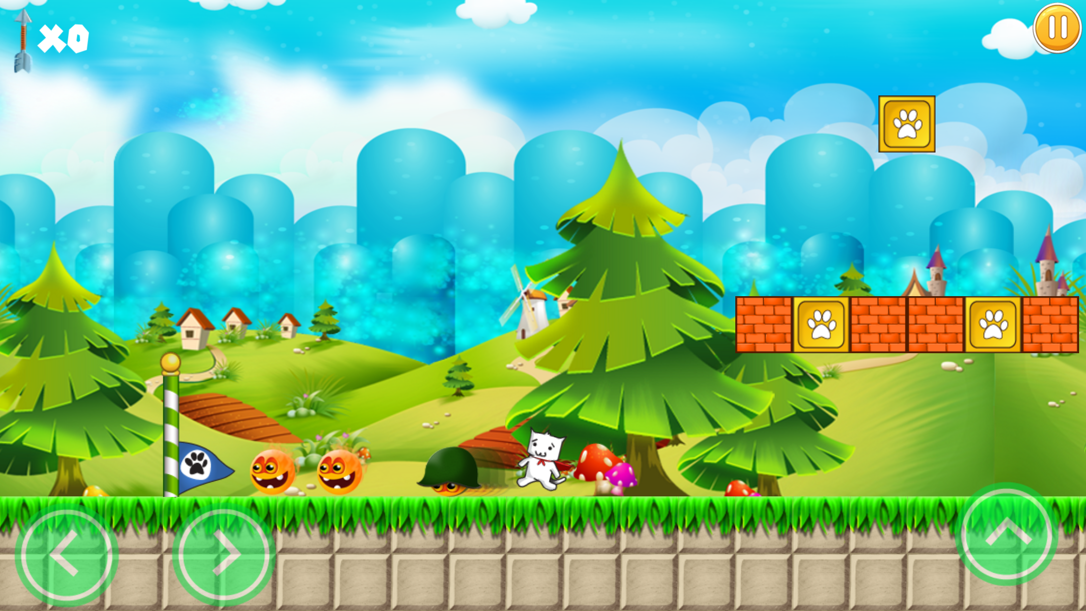 اسکرین شات 2 بازی Super Cat World 2 HD