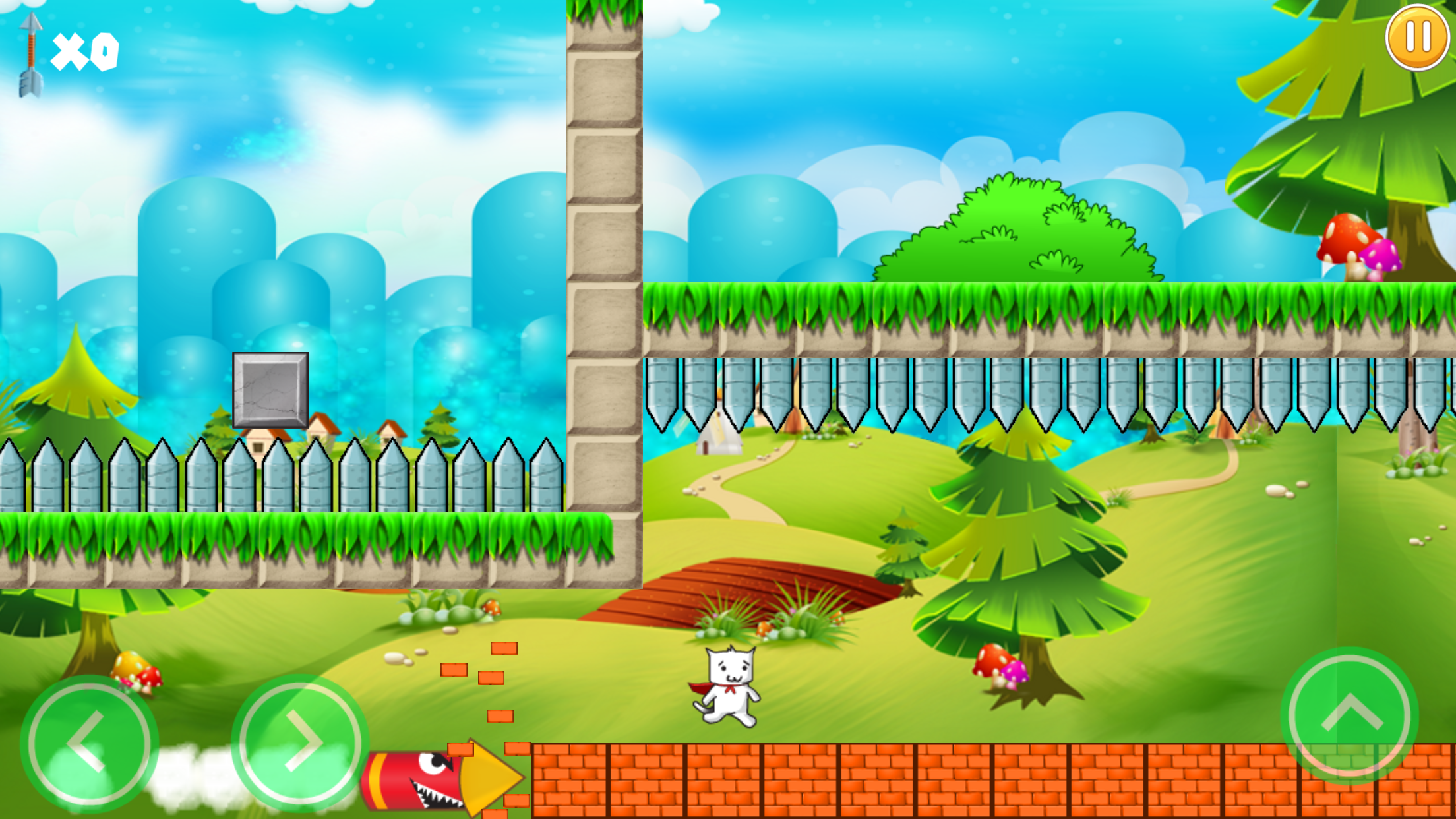 اسکرین شات 6 بازی Super Cat World 2 HD
