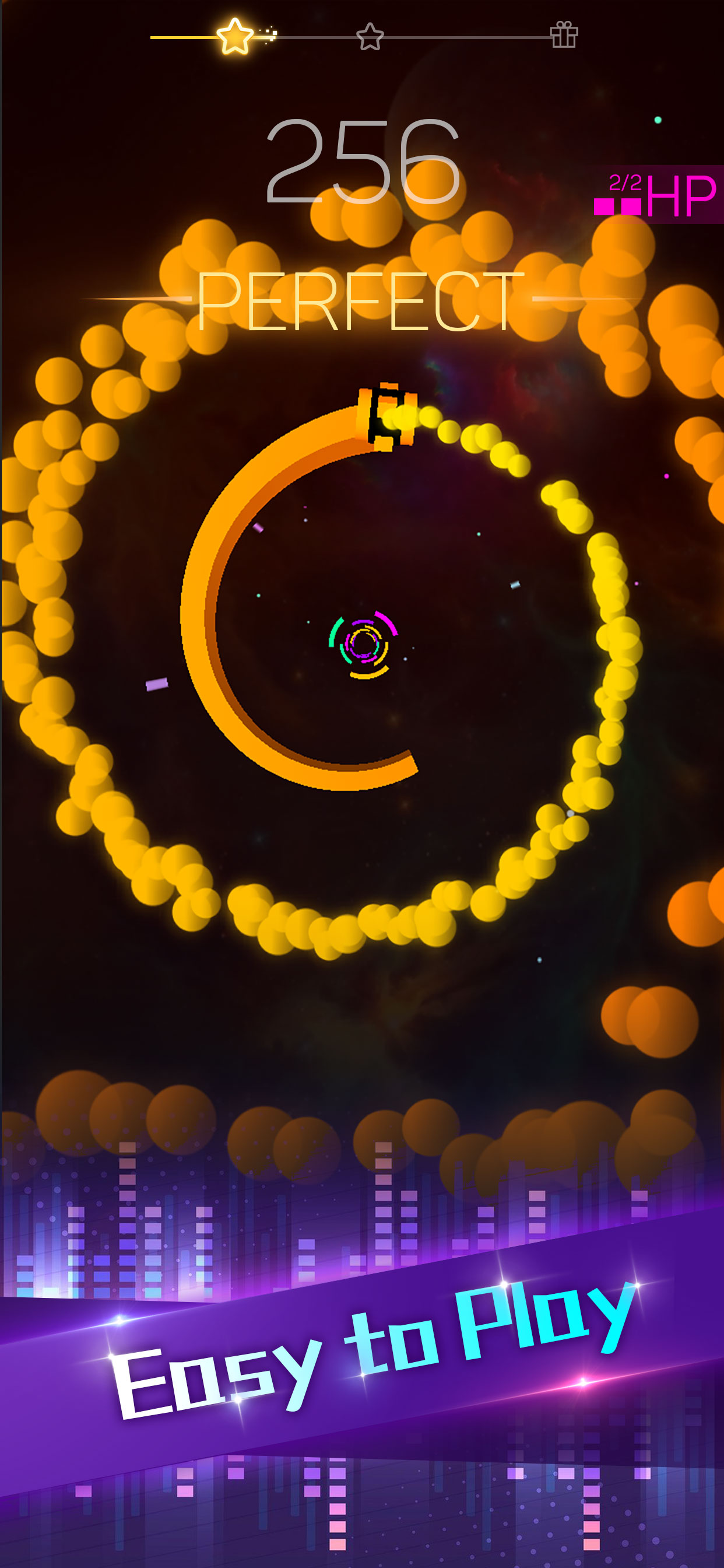 اسکرین شات 3 بازی Smash Colors: Music Ball Rush