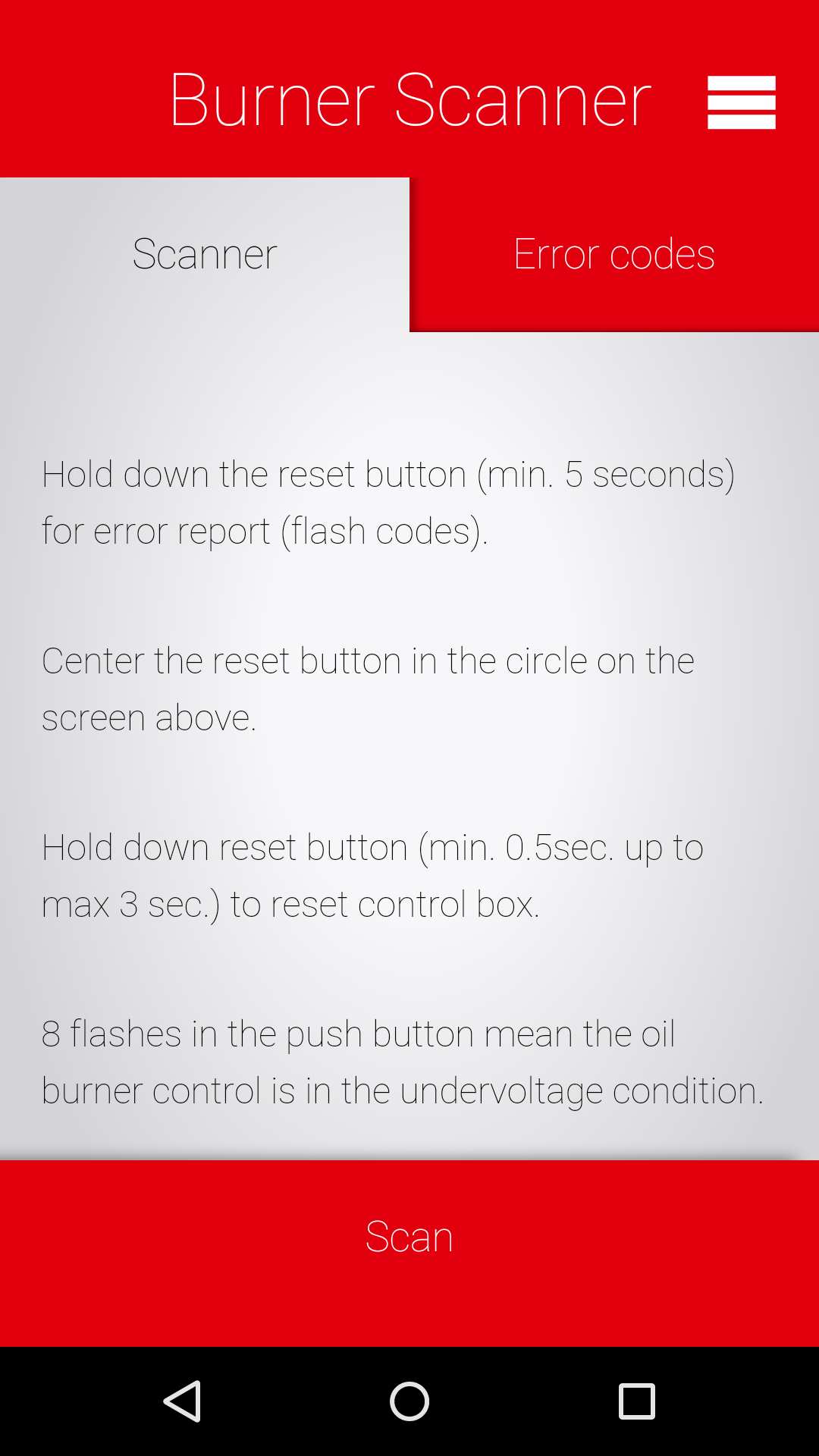 اسکرین شات 3 برنامه Burner Scanner