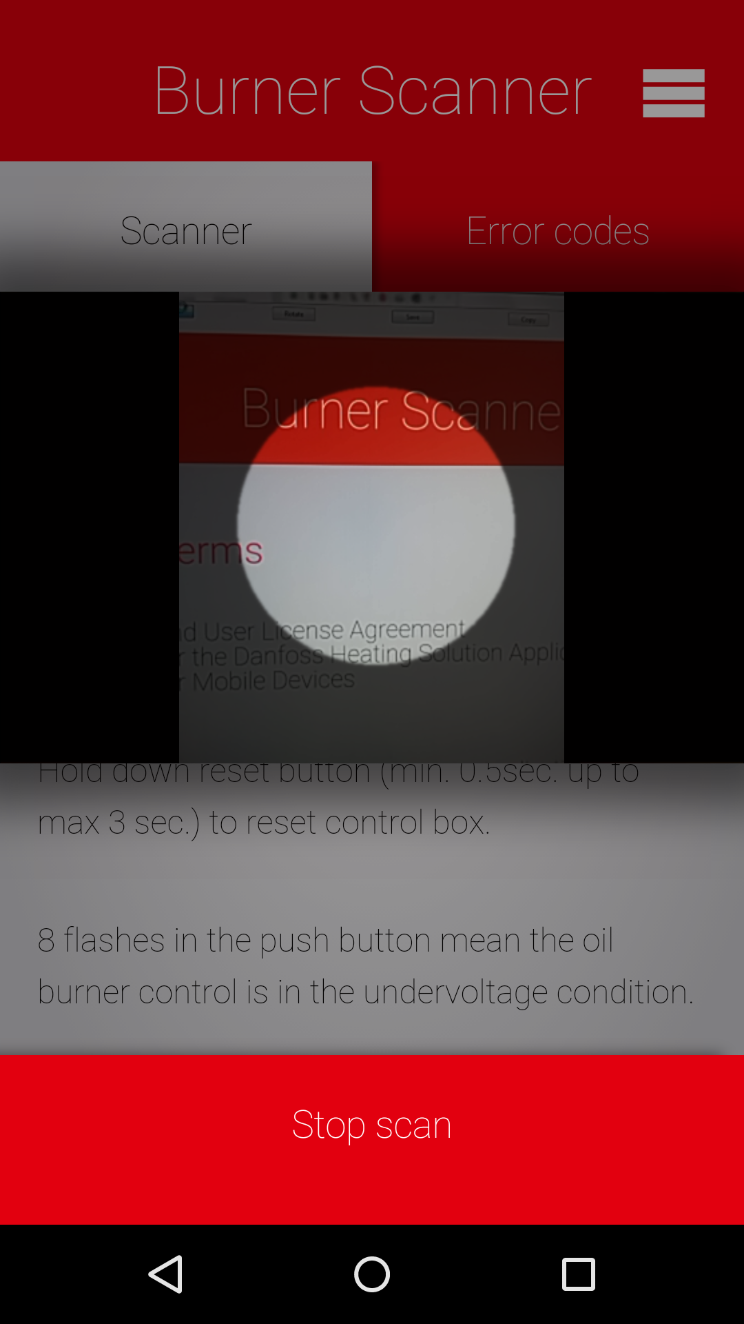 اسکرین شات 5 برنامه Burner Scanner