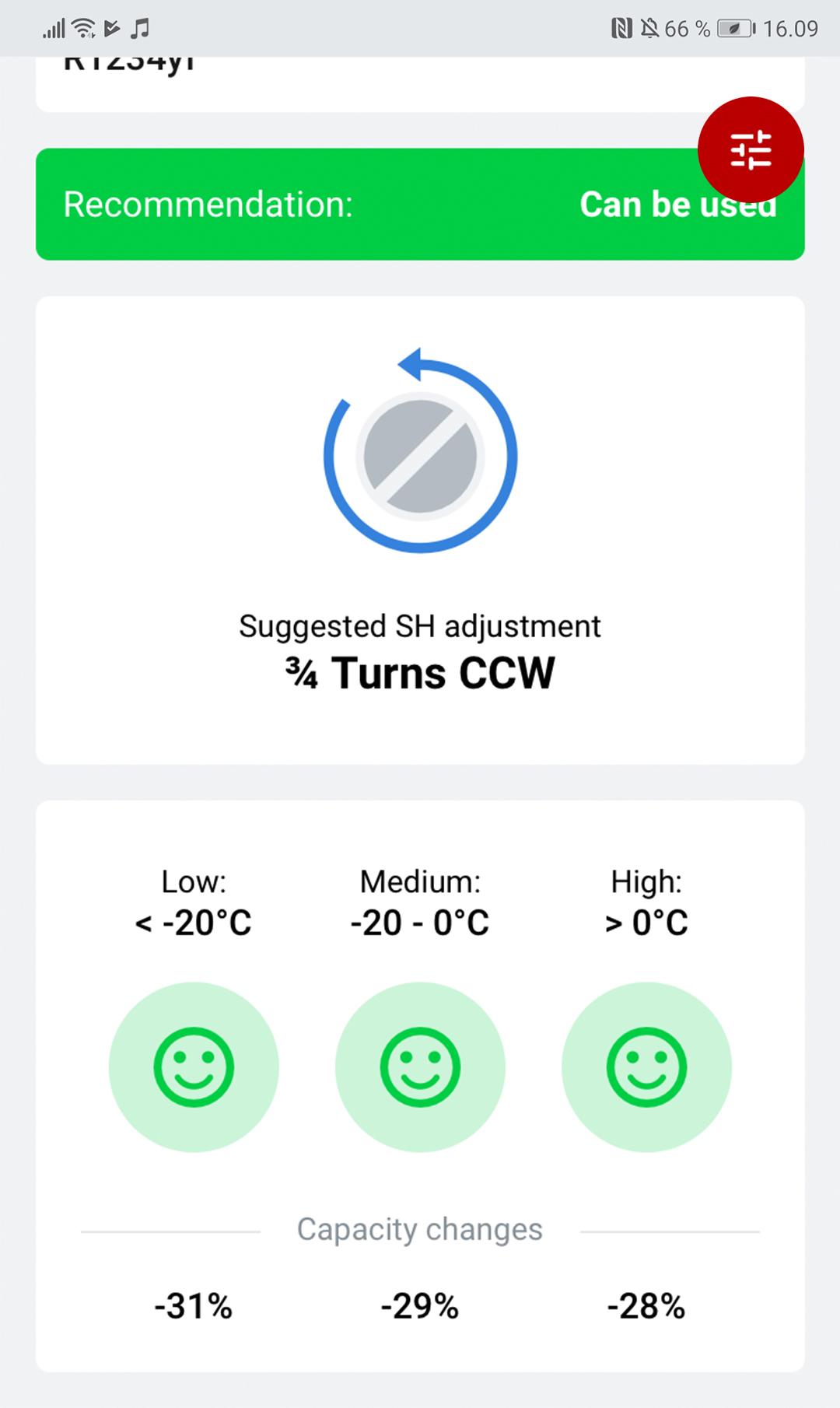 اسکرین شات 2 برنامه Low-GWP Tool