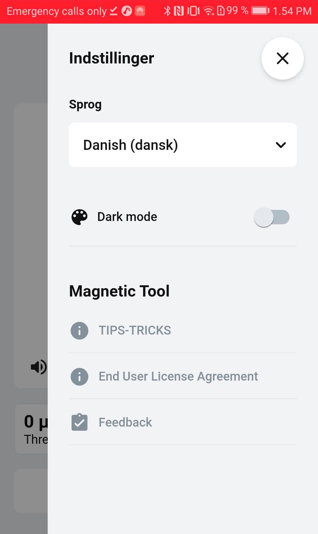 اسکرین شات 2 برنامه Magnetic Tool