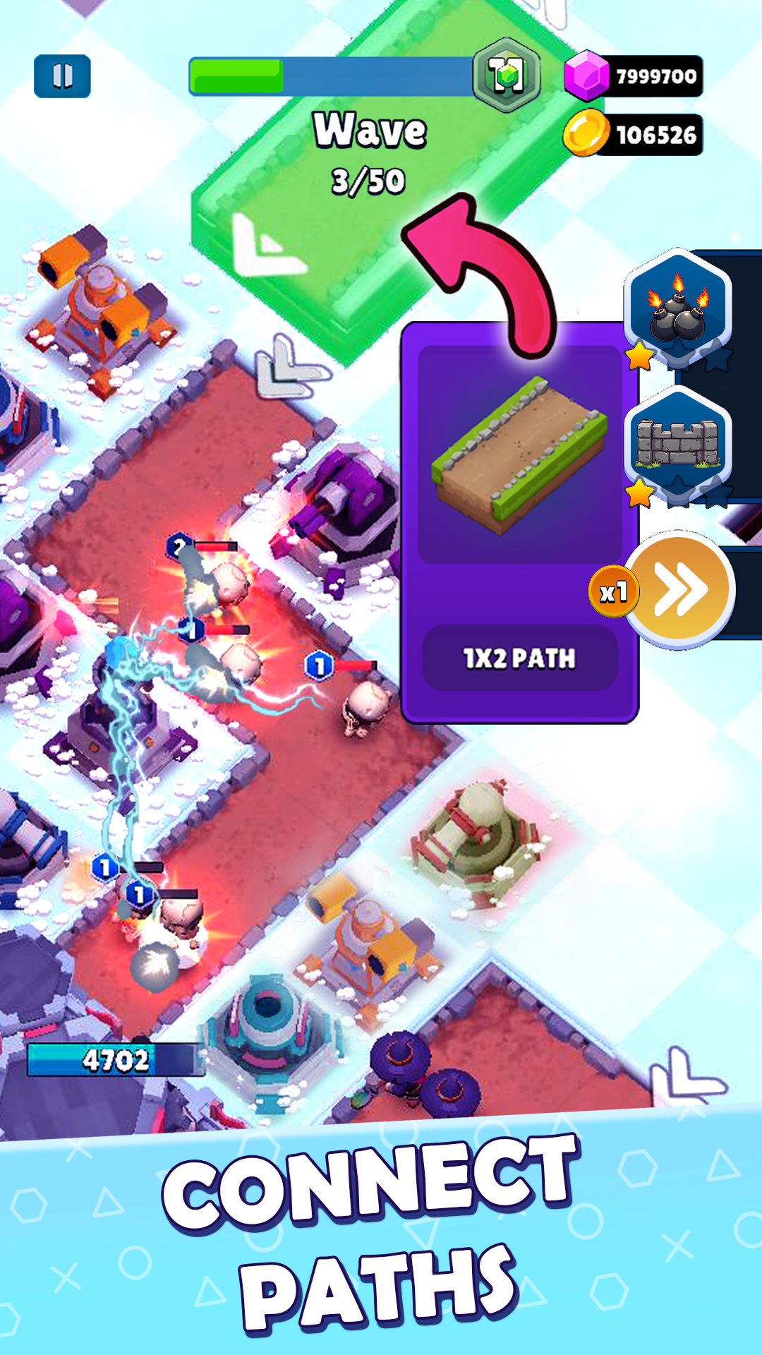 اسکرین شات 4 بازی Fantasy Tower: Castle Defense