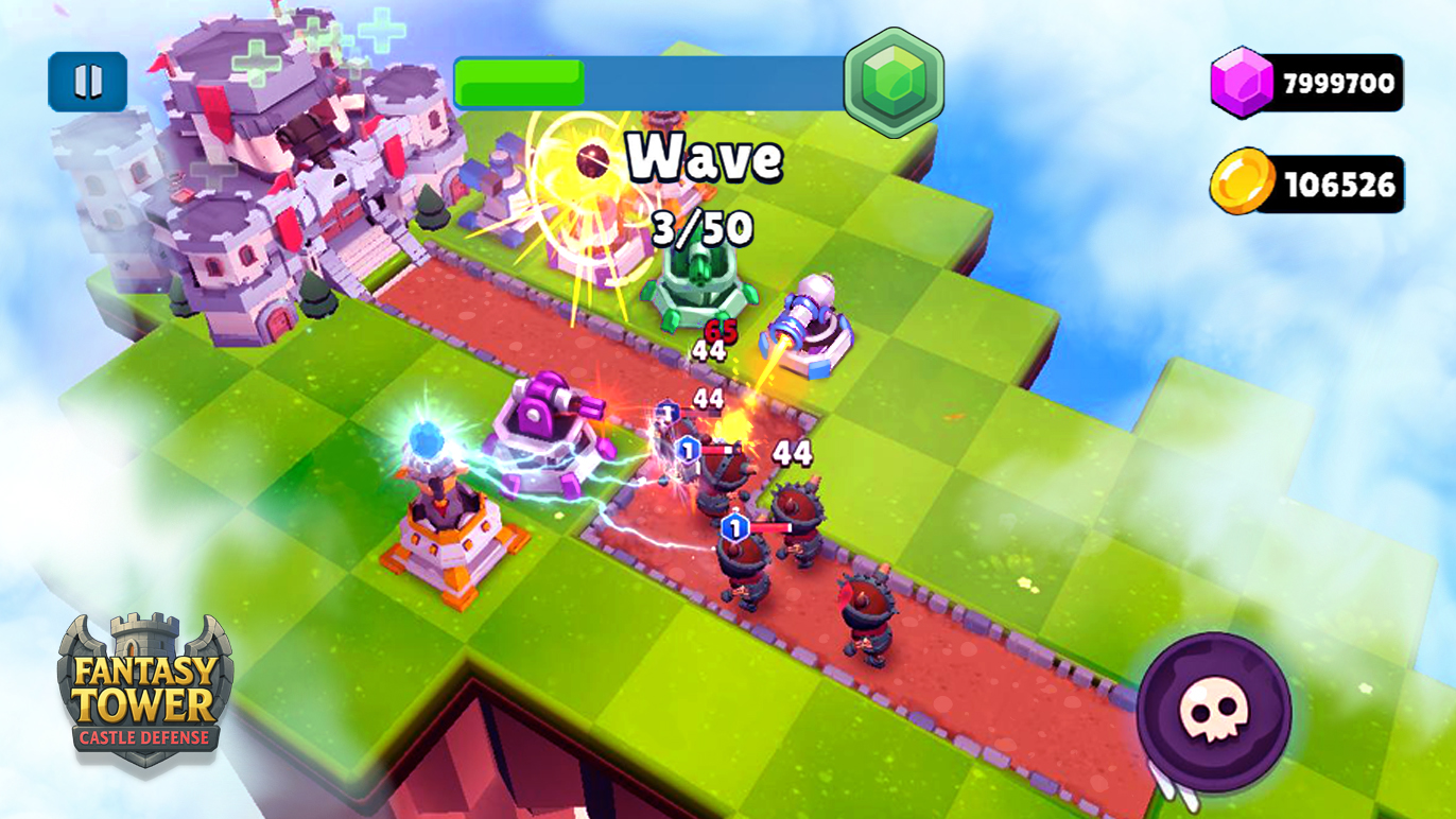 اسکرین شات 1 بازی Fantasy Tower: Castle Defense