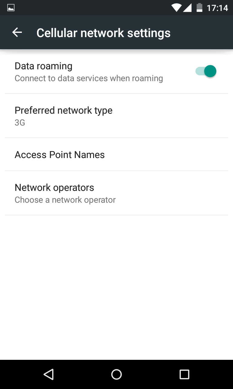اسکرین شات 2 برنامه 2G-3G-4G Switch ON / OFF