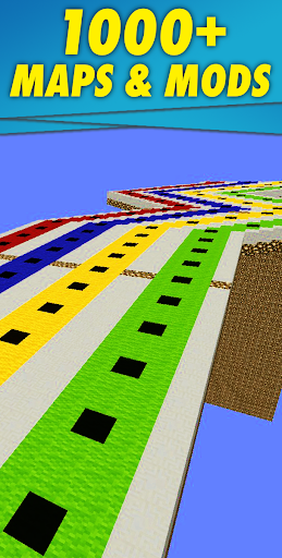 اسکرین شات 4 برنامه Lucky Block Race Map