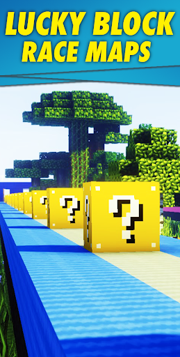 اسکرین شات 5 برنامه Lucky Block Race Map